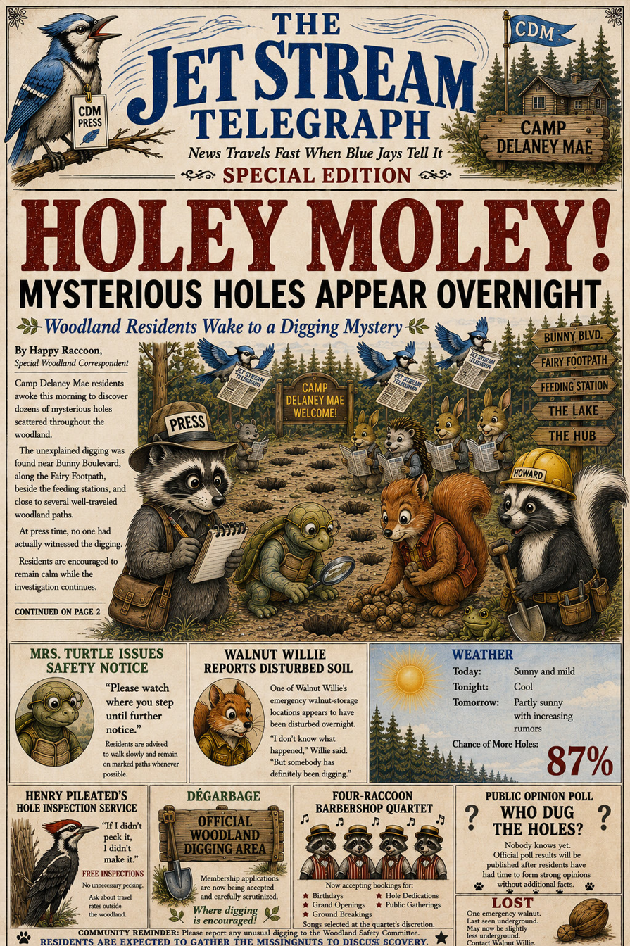 Holey Moley!