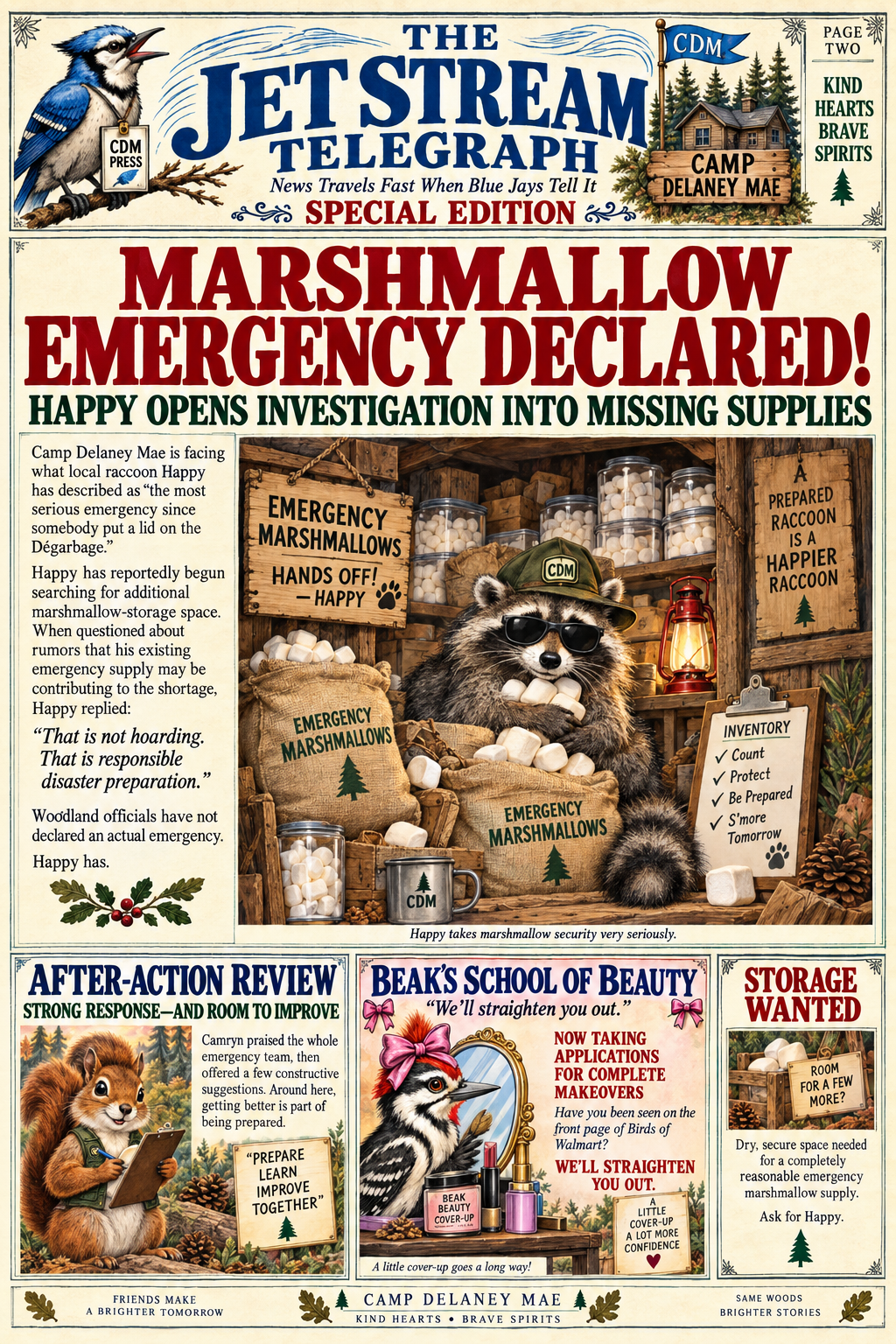 Marshmallow Emergency Declared!