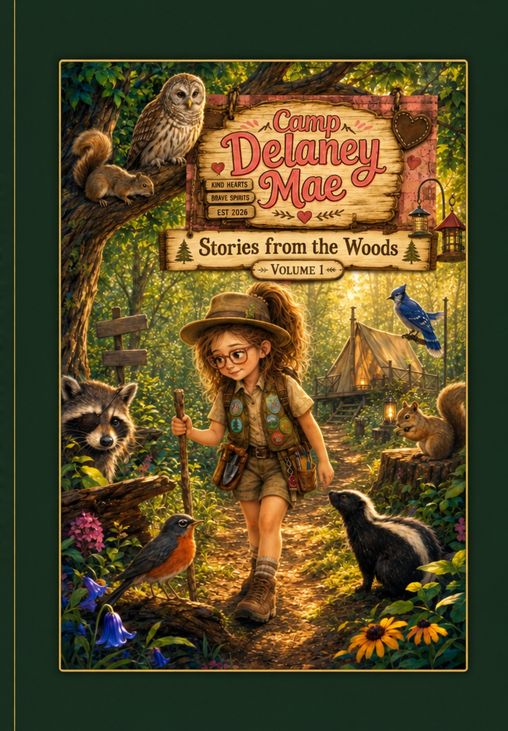 Stories from the Woods Volume One hardcover cover