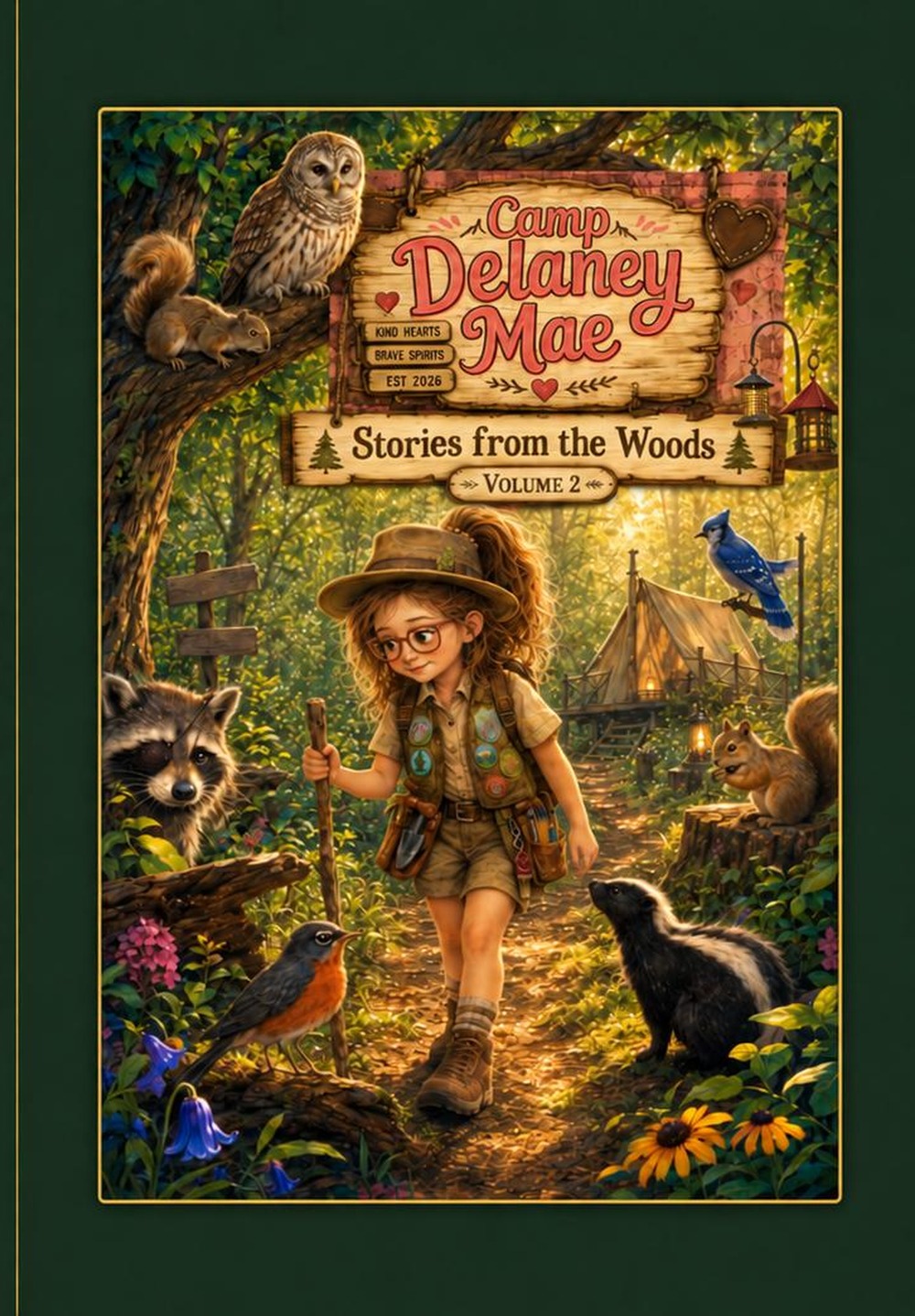 Stories from the Woods Volume Two hardcover cover